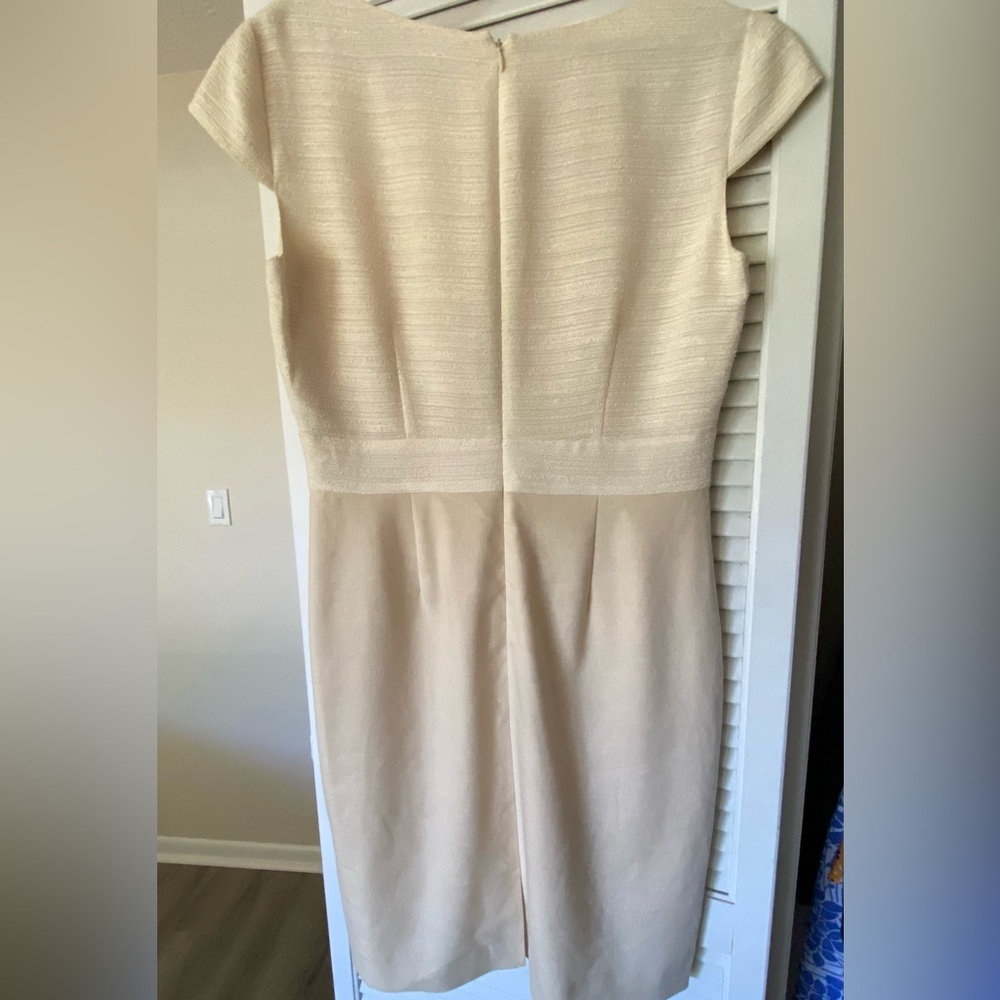 Alex Marie  Cream Cocktail/ Business Dress size 10 - Picture 4 of 6